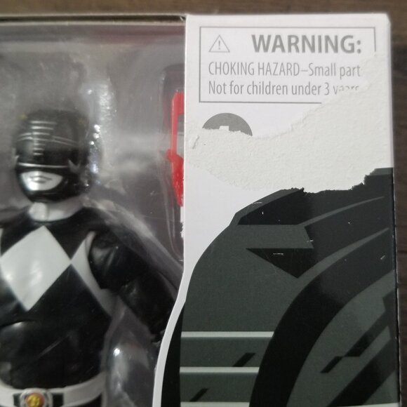 Power Rangers Lightning Collection Mighty Morphin Power Rangers Black Ranger - Picture 3 of 5